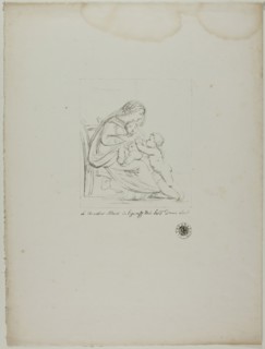 Seated Virgin, 1817–20. Creator: Vivant Denon.