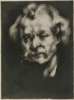 Portrait of Jean Dolent, 1898. Creator: Eugene Carriere.