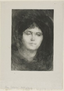 Madame Eugène Carrière, 1893. Creator: Eugene Carriere.