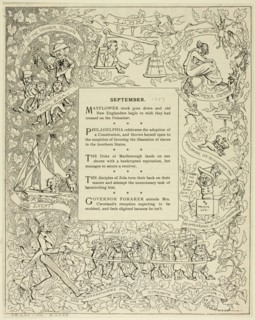 September, from Life, 1887. Creator: F. G. Atwood.