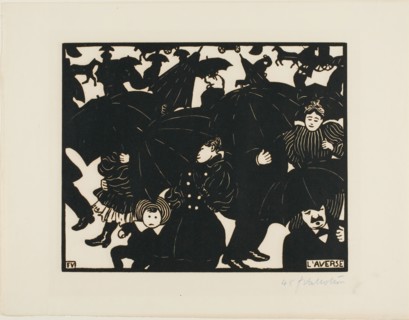 Vallotton, L'Averse
