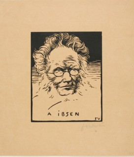 To Ibsen, 1894. Creator: Félix Vallotton.