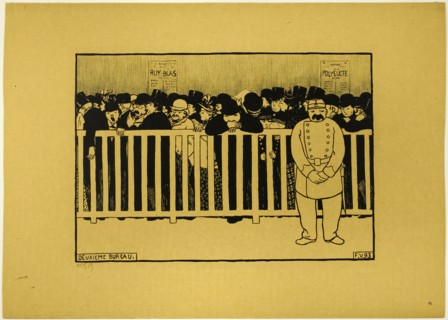 Box Office, 1893, published 1894. Creator: Félix Vallotton.