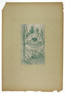 Going on Stage, 1889–90. Creator: Georges William Thornley.