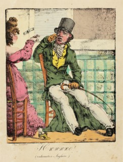 Hrorororoo! (English exclamation), 1817. Creator: Godissart de Cari.