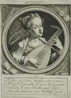 Sound, plate two from The Five Senses, n.d. Creator: Jacob van der Heyden.