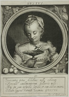 Taste, plate four from The Five Senses, n.d. Creator: Jacob van der Heyden.