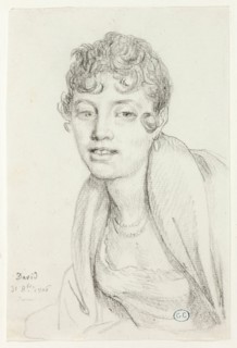 Bust of Angelique Mongez, 1806. Creator: Jacques-Louis David.
