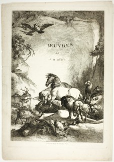 Title Page from Oeuvres de J. B. Huet, 1796–99. Creator: Jean Baptiste Marie Huet.