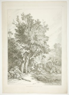 Plate Five of 38 from Oeuvres de J. B. Huet, 1796–99. Creator: Jean Baptiste Marie Huet.