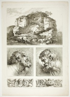 Plate Ten of 38 from Oeuvres de J. B. Huet, 1796–99. Creator: Jean Baptiste Marie Huet.