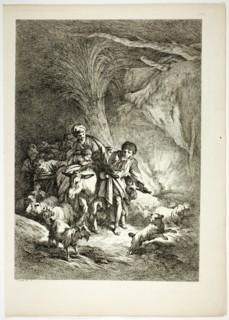 Plate 30 of 38 from Oeuvres de J. B. Huet, 1796–99. Creator: Jean Baptiste Marie Huet.