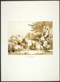 First Pastoral, 1769. Creator: Jean Baptiste Le Prince.