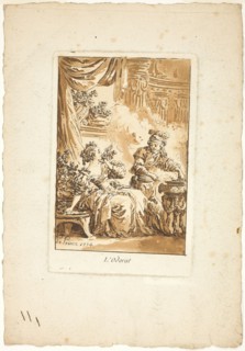 Sense of Smell, 1774. Creator: Jean Baptiste Le Prince.