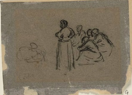 Group of Women, n.d. Creator: Jean Francois Millet.