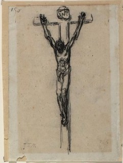 Crucifixion, n.d. Creator: Jean Francois Millet.