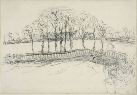 Pasture in Normandy, c. 1870–71. Creator: Jean Francois Millet.
