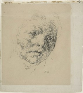 Study, c. 1872. Creator: Jean Francois Millet.
