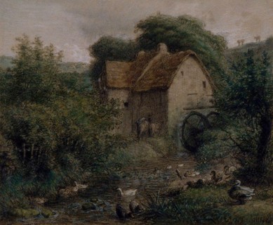 The Old Mill, 1866/1870. Creator: Jean Francois Millet.