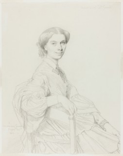 Madame Charles Gounod, 1859. Creator: Jean-Auguste-Dominique Ingres.