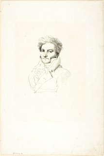 Portrait of a Man, c. 1820. Creator: Jean-Auguste-Dominique Ingres.