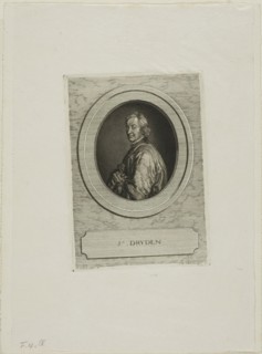 John Dryden, n.d. Creator: Jean-Baptiste de Grateloup.