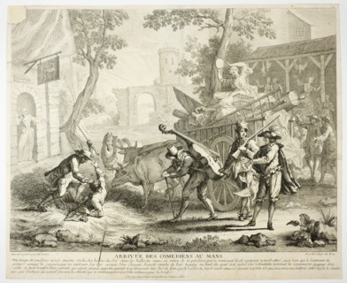 Arrival of the Comedians, n.d. Creator: Jean-Baptiste Oudry.