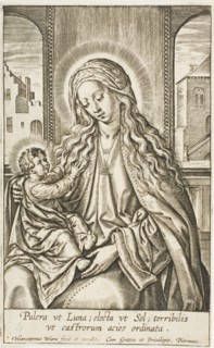 The Virgin and Child, n.d. Creator: Jan Wierix.