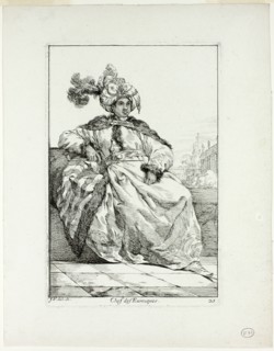Chef des Eunuques, plate 20 from Caravanne du Sultan à la Mecque, 1748. Creator: Joseph-Marie Vien the Elder.