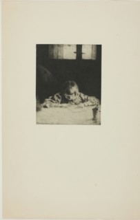 The Little Student, 1890. Creator: Julian Alden Weir.