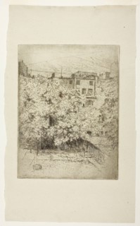 My Back Yard, 1890. Creator: Julian Alden Weir.