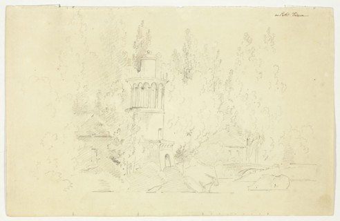 View of the Park at Versailles: Petit Trianon, n.d. Creator: Pierre Antoine Mongin.