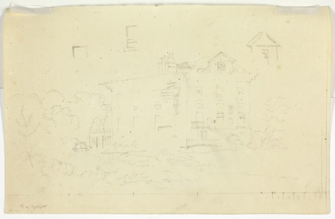 A House, n.d. Creator: Pierre Antoine Mongin.
