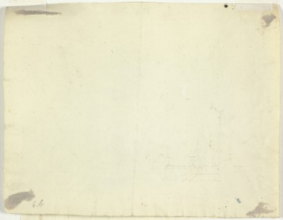 Sketch of Arched Entry to a Terrace, n.d. Creator: Pierre Antoine Mongin.
