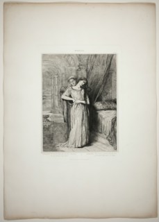 If I Do Die Before Thee, plate eight from Othello, 1844. Creator: Theodore Chasseriau.