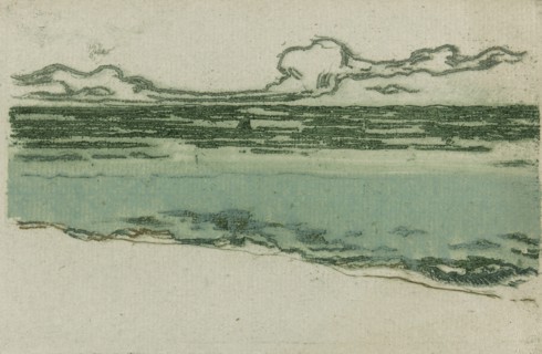 The Sea at Bognor, 1895. Creator: Theodore Roussel.