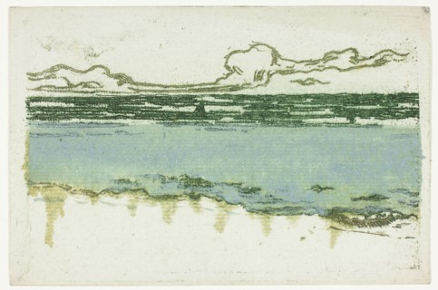 The Sea at Bognor, 1895. Creator: Theodore Roussel.