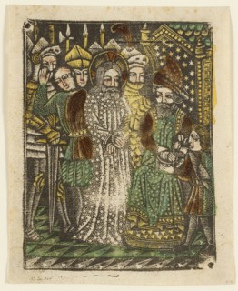 Christ before Pilate, 1460-65. Creator: Unknown.