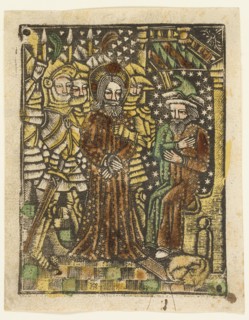 Christ before Annas, 1460-65. Creator: Unknown.