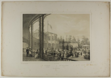 The Vauxhall in Pavlovsky, c. 1820. Creator: C. Schultz.