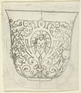 Plate 1, from XX Stuck zum (ornamental designs for goblets and beakers), 1601. Creator: Master AP.