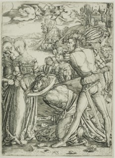 The Beheading of St. John the Baptist, c. 1500. Creator: Master MZ.