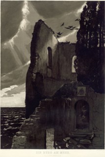 The Castle by the Sea, 1887. Creator: Max Klinger.