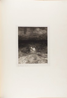 Downfall, from A Life, 1884. Creator: Max Klinger.
