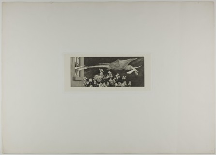 Abduction, plate nine from A Glove, 1881. Creator: Max Klinger.