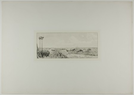 Homage, plate six from A Glove, 1881. Creator: Max Klinger.