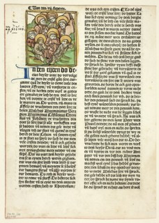 The Seven Sleepers from Der Heiligen Leben, Sommerteil (Lives of the..., 1487, assembled 1929. Creators: Unknown, Simon Koch, Jacobus de Voragine, Wilhelm Ludwig Schreiber.