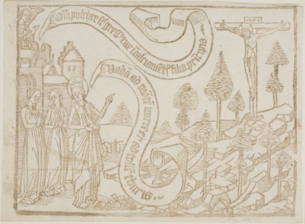 Page from the Canticum Canticorum (The Song of Solomon), ca. 1469-70. Creator: Unknown.