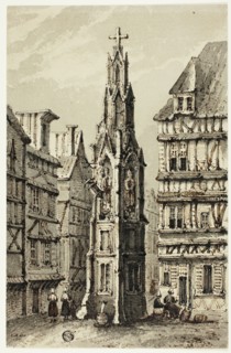 Fountain Tower in Old City, n.d. Creator: Unknown.