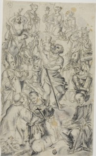 Fourteen Auxiliary Saints, n.d. Creator: Unknown.